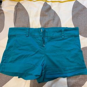 Tourquise real short shorts, very comfy lots of stretch too